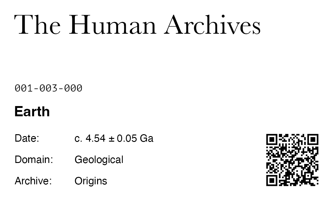 Earth label