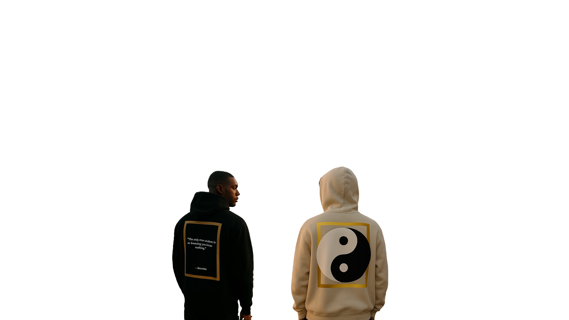 Models in Hoodies